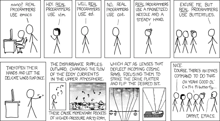 XKCD Real Programmers